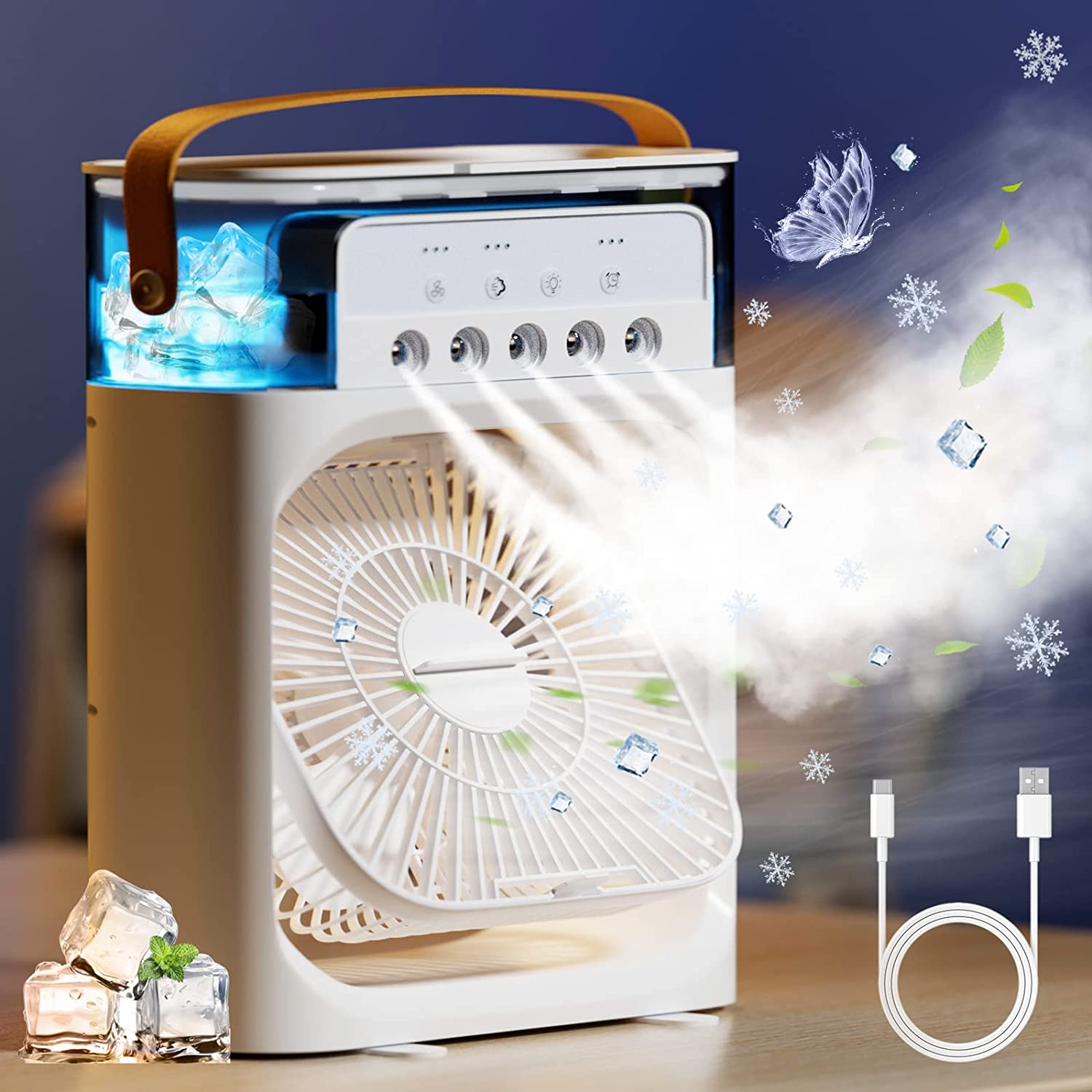 FLOMARTIC™ 3-IN-1 PORTABLE AIR CONDITIONER [ULTRA POWERFUL]